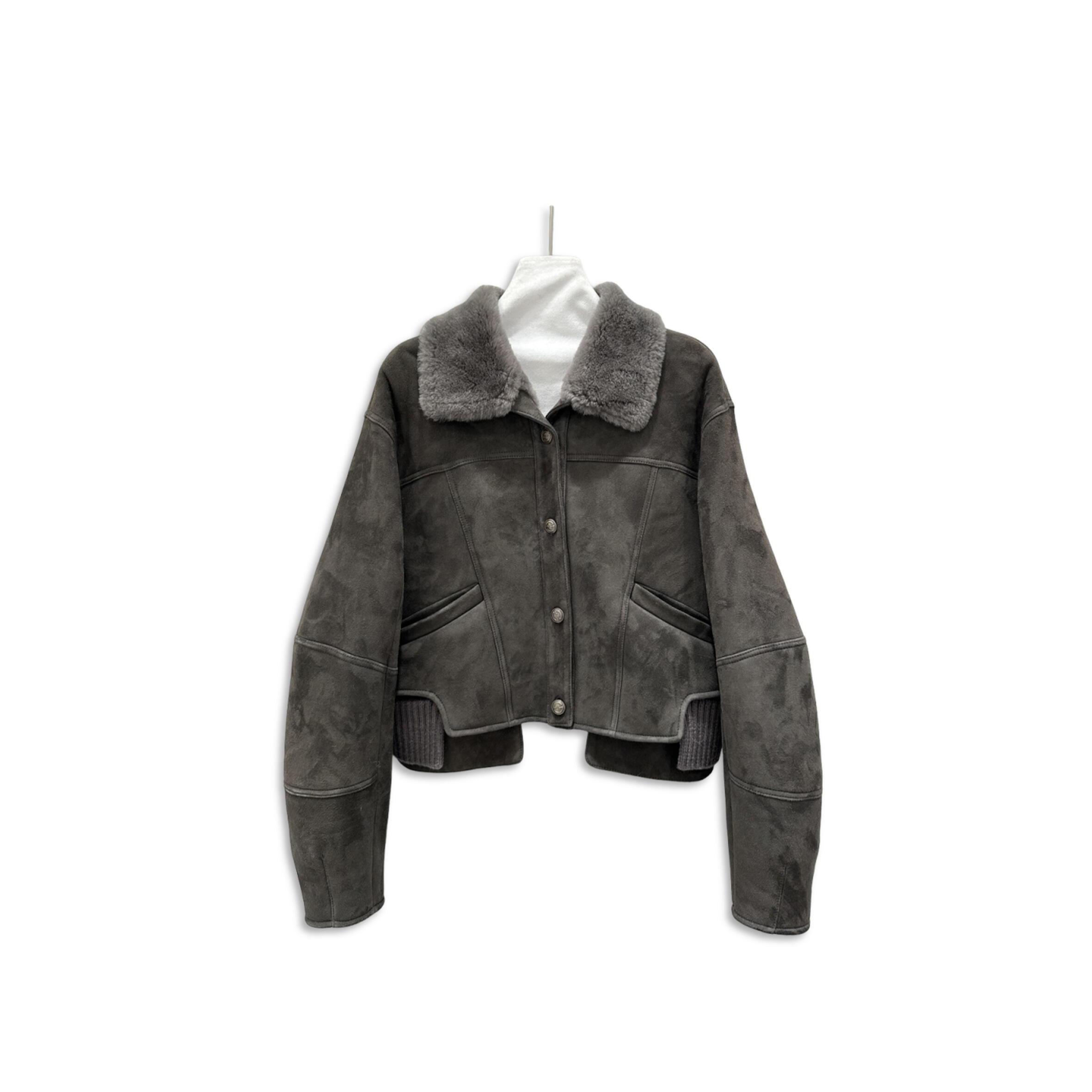 Gvc*1 suede short jacket